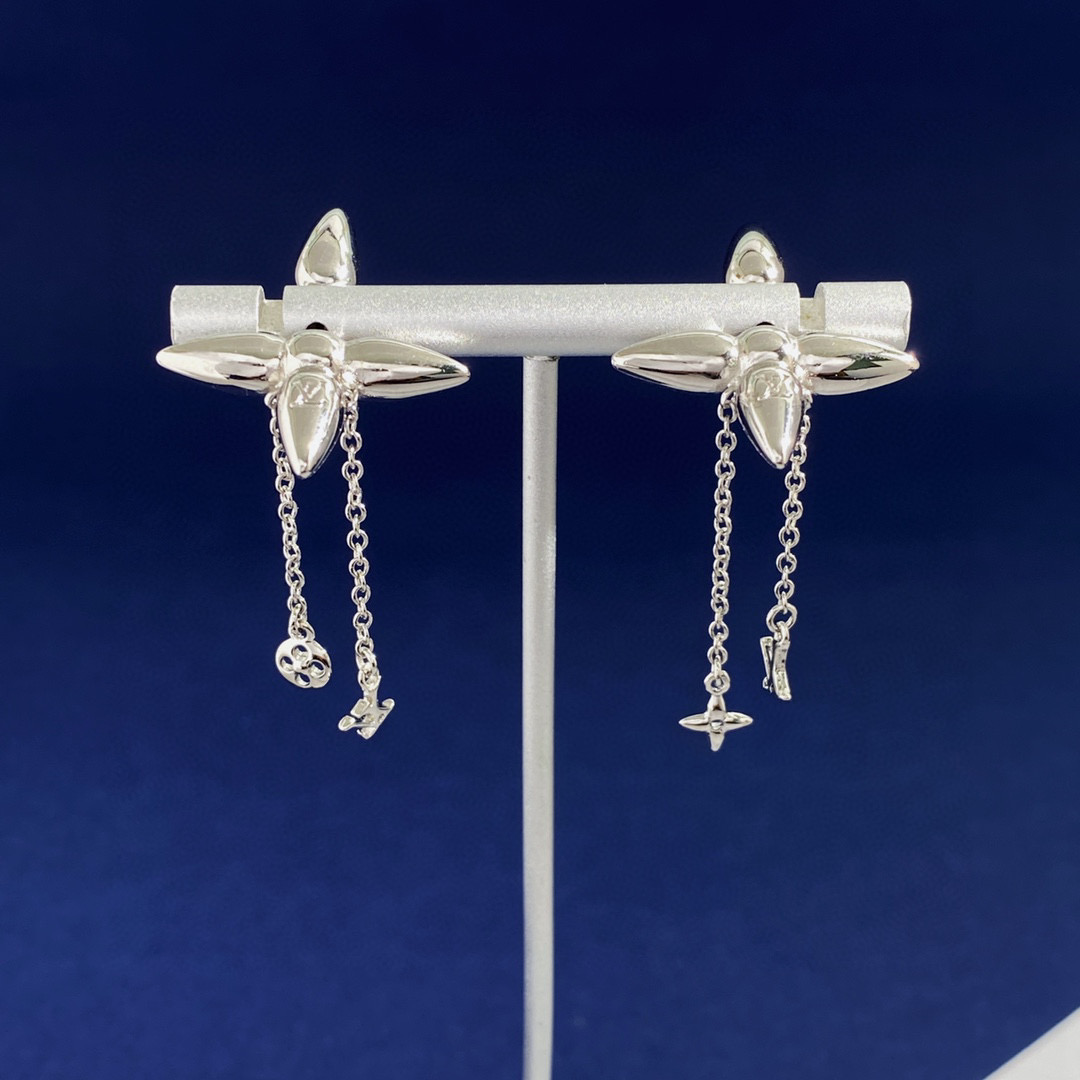 LVE048 Vuitton Louisette Drop Earrings - ccjewelryacc