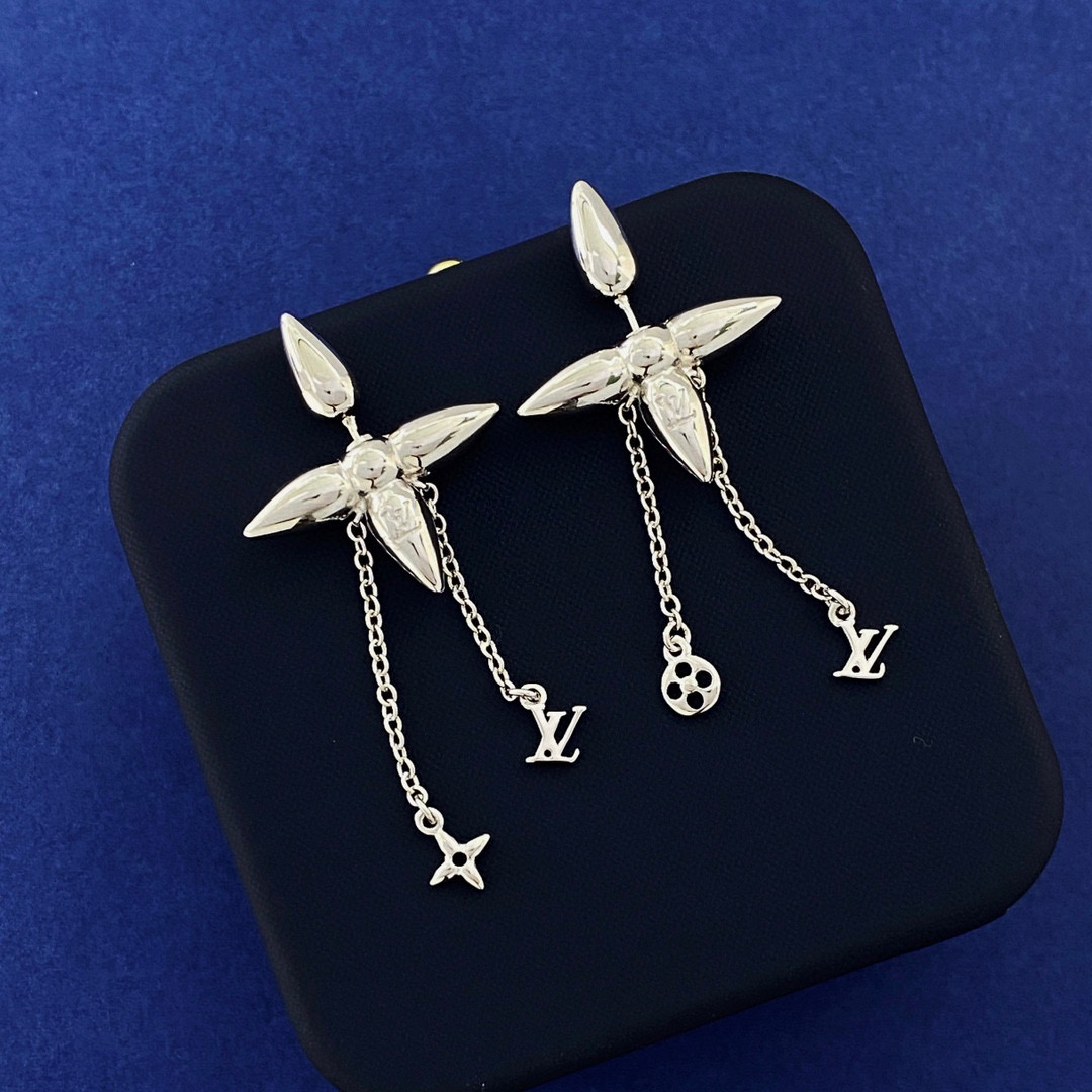 LVE048 Vuitton Louisette Drop Earrings - ccjewelryacc