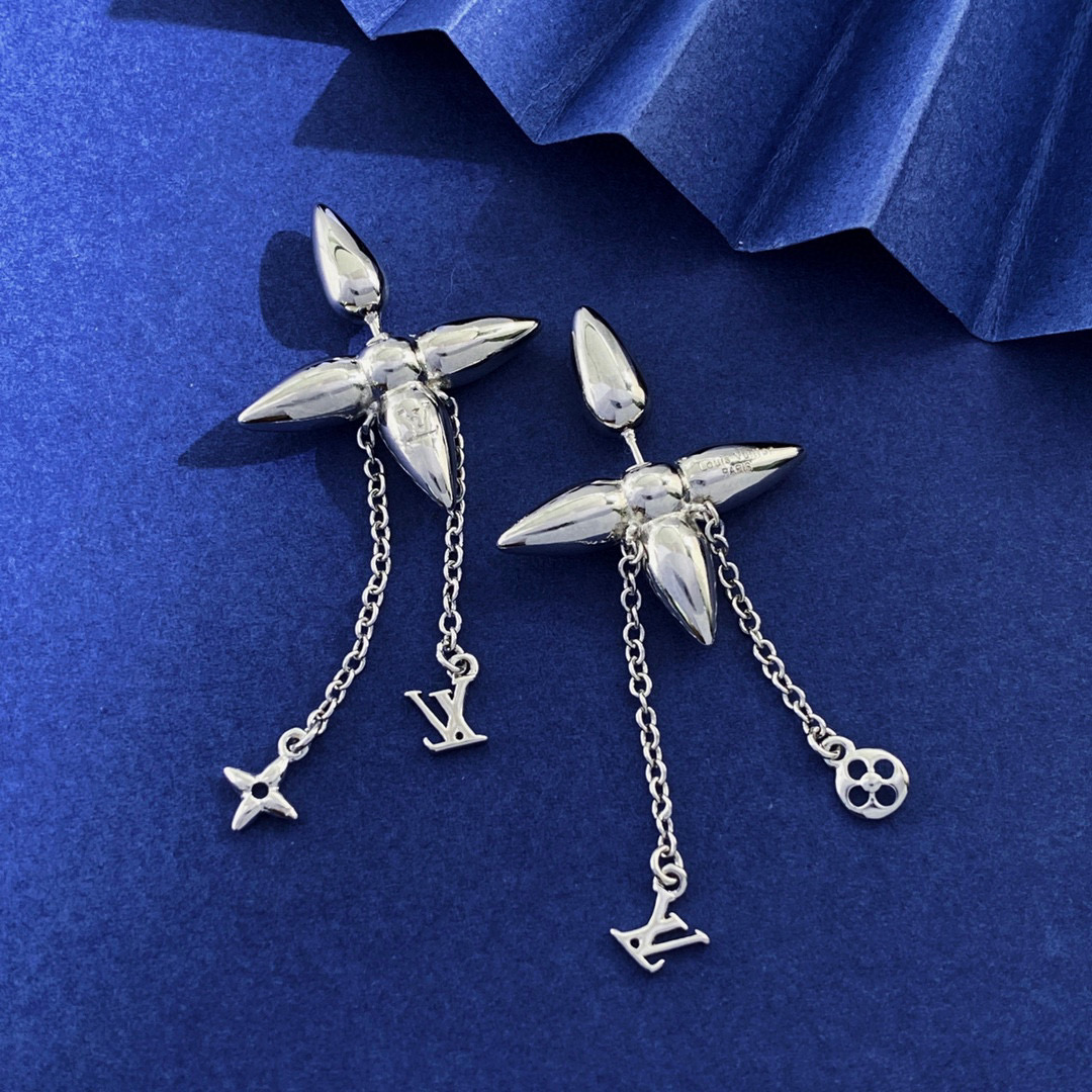 LVE048 Vuitton Louisette Drop Earrings - ccjewelryacc