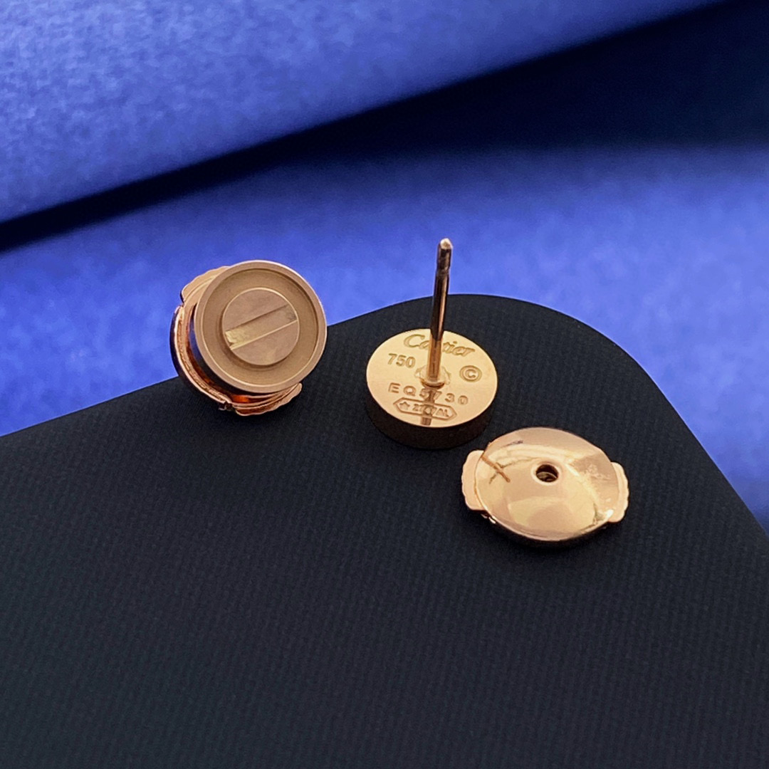 CTE020 LOVE STUD EARRINGS - ccjewelryacc