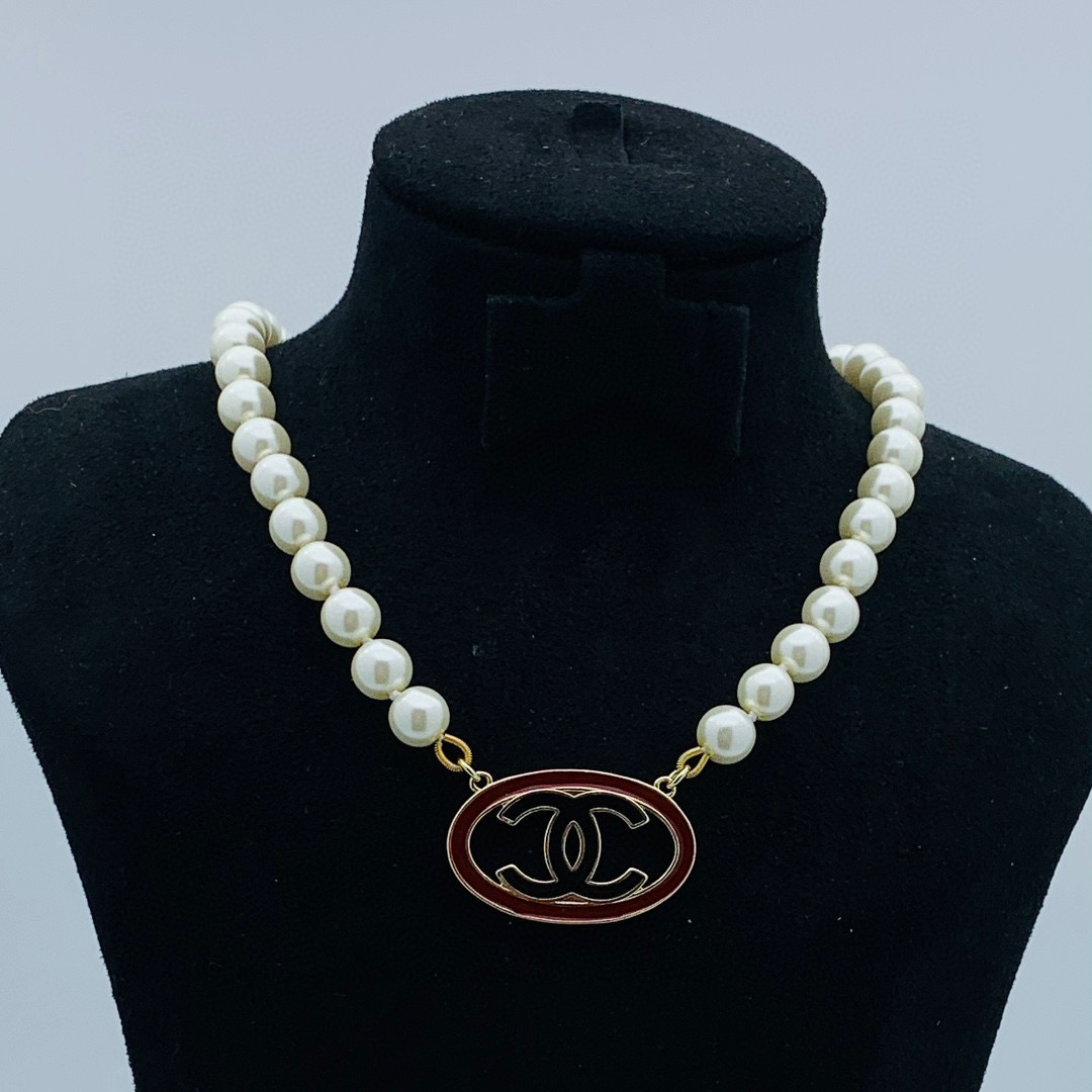CCN356 CC Pendant Necklace - ccjewelryacc
