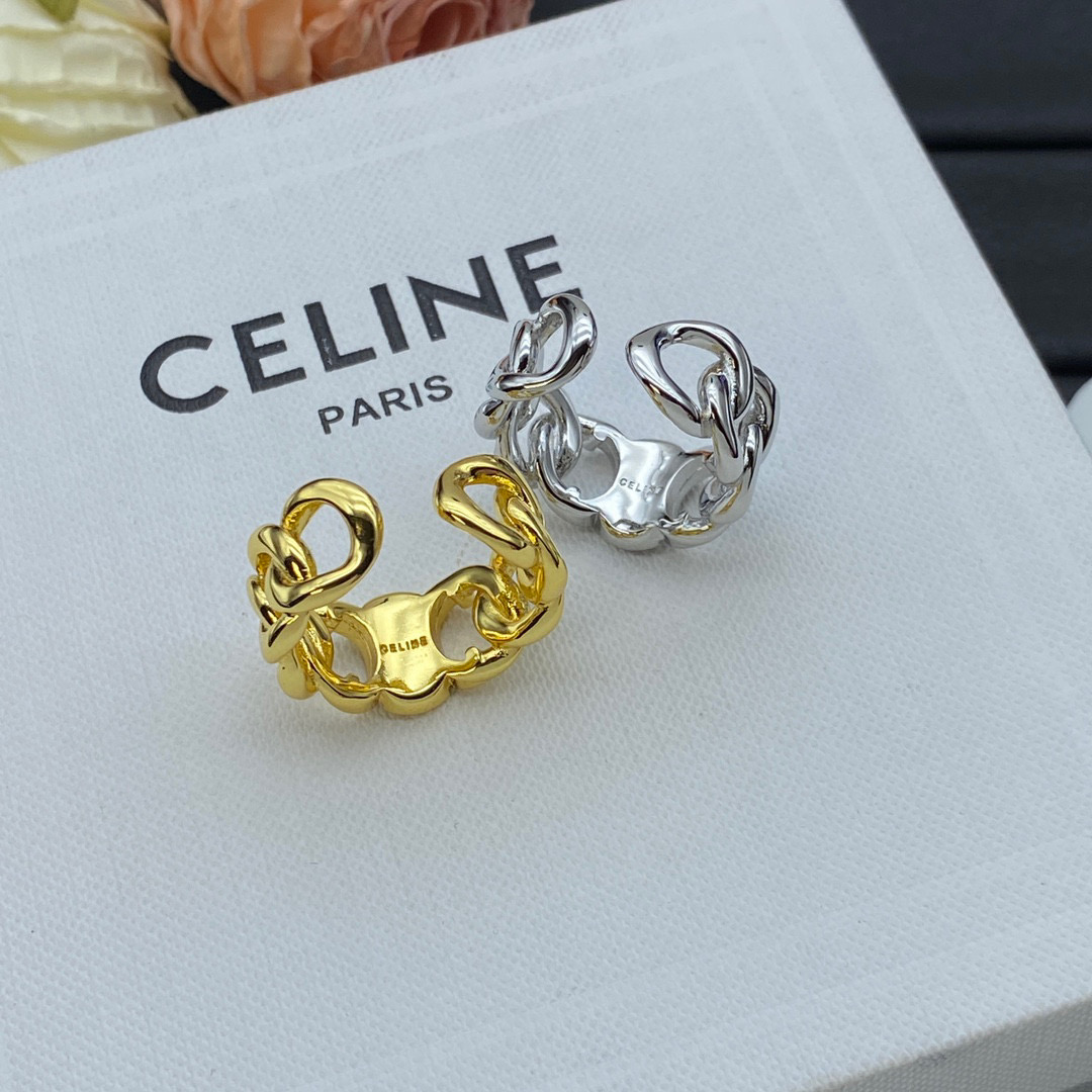 CLR004 Top Quality Full diamond letter Ring - ccjewelryacc