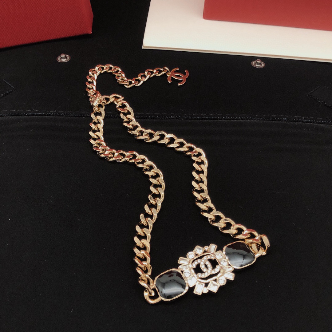 CCN359 CC choker necklace - ccjewelryacc