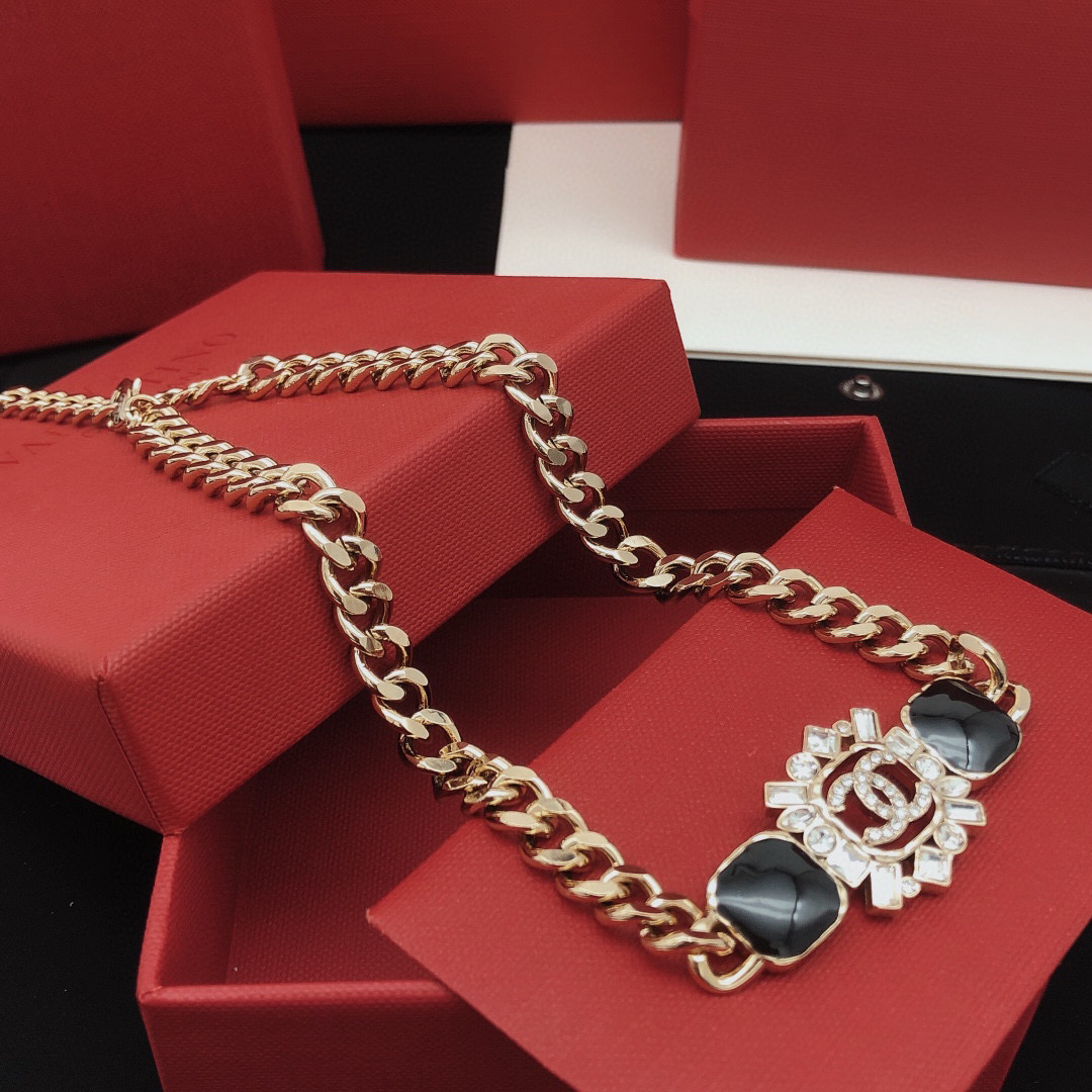 CCN359 CC choker necklace - ccjewelryacc