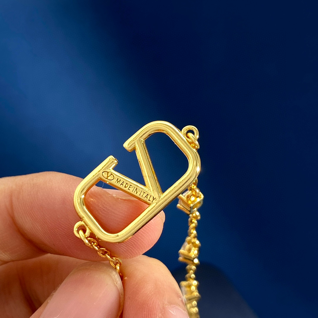 VTS014 VALENTINO GARAVANI Bracelet MINI VLOGO SIGNATURE - ccjewelryacc