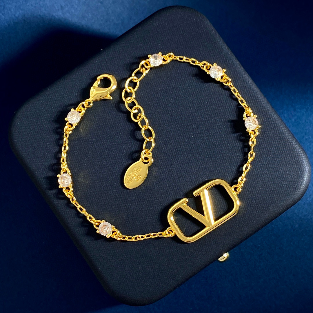 VTS014 VALENTINO GARAVANI Bracelet MINI VLOGO SIGNATURE - ccjewelryacc