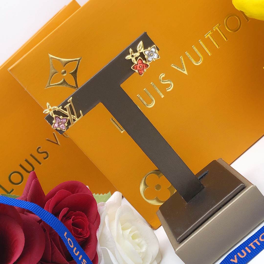 LVE053 Loulougram Earrings - ccjewelryacc