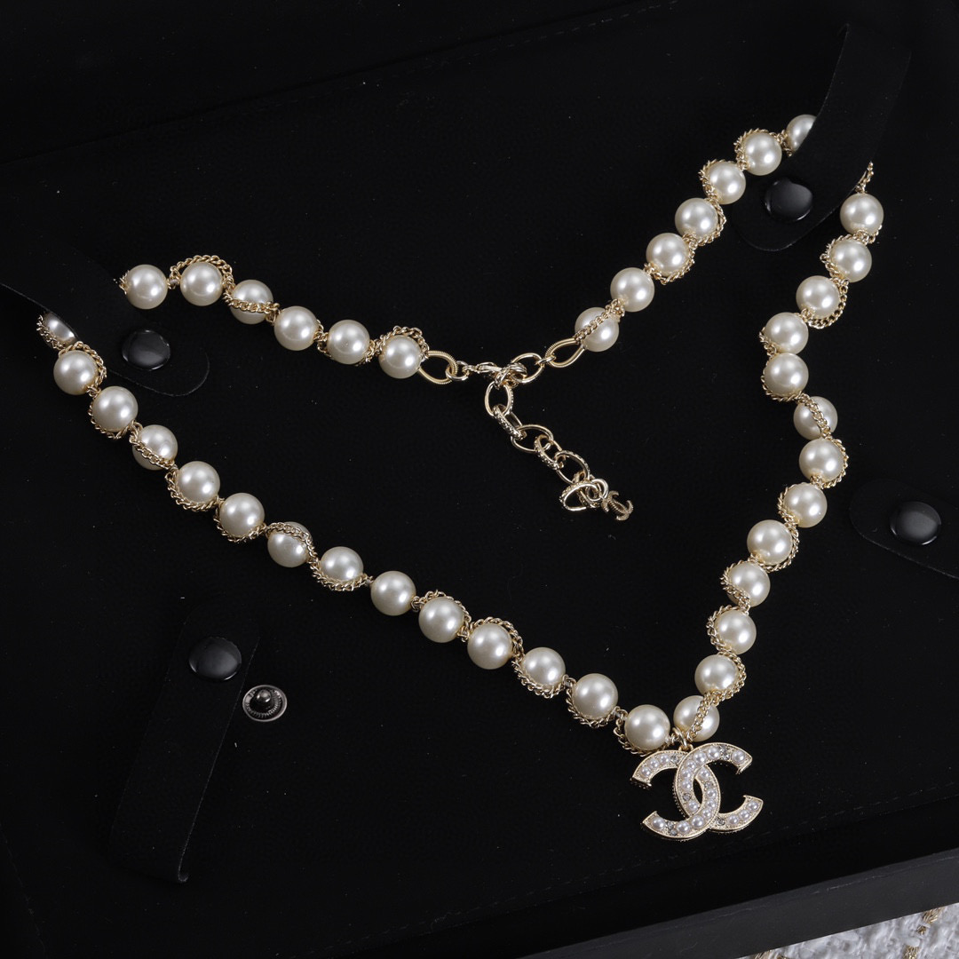 CCN244 High quality CC Pendant Choker Necklace - ccjewelryacc