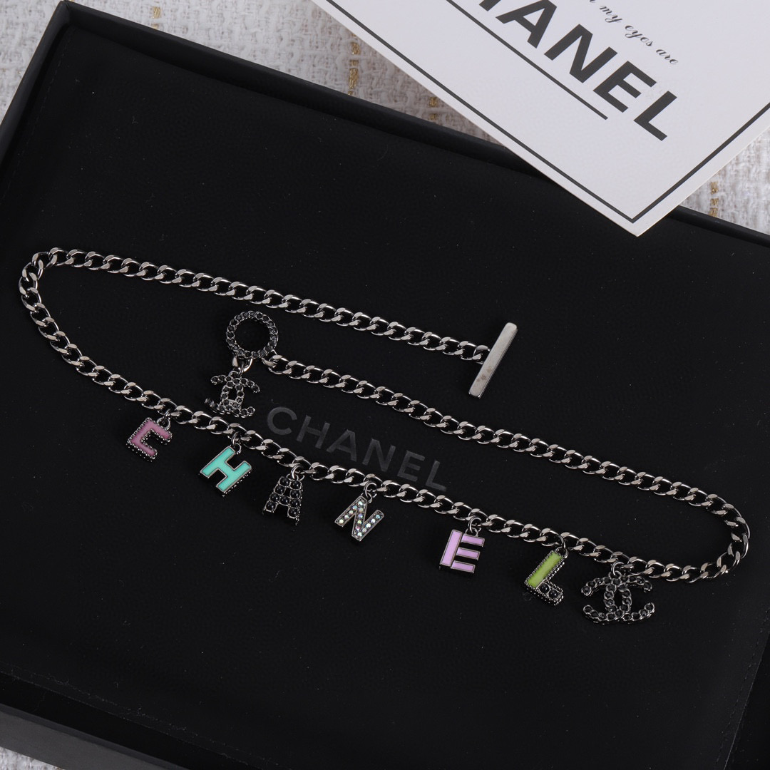 CCN366 CC Pendant Necklace - ccjewelryacc