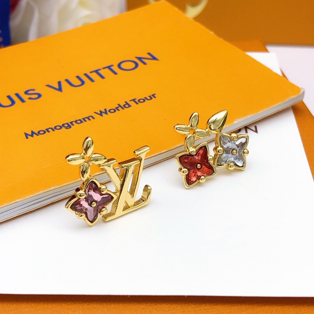 LVE053 Loulougram Earrings - ccjewelryacc