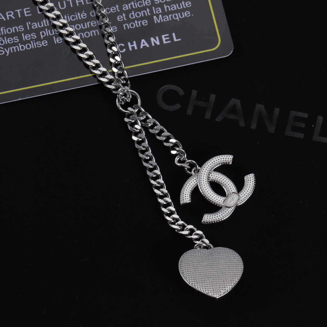 CCN379 CC Pendant Necklace - ccjewelryacc