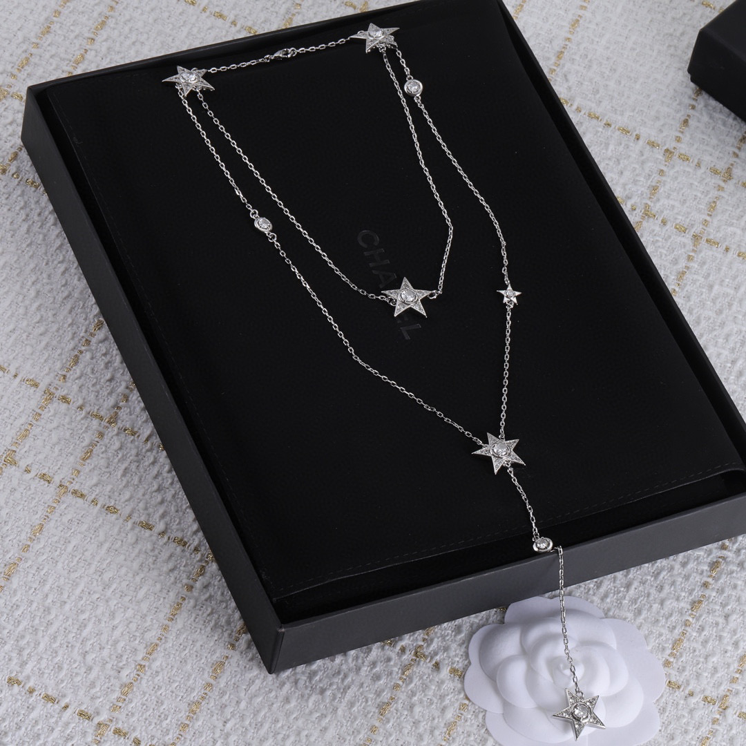CCN383 CC Pendant Necklace - ccjewelryacc