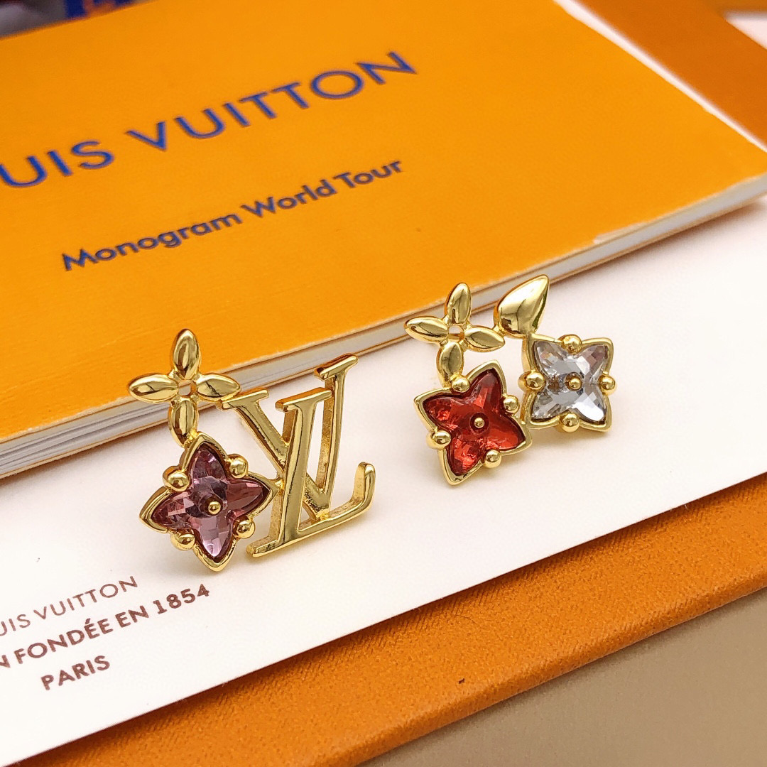 LVE053 Loulougram Earrings - ccjewelryacc