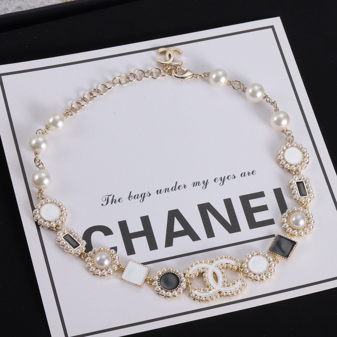 CCN115 CC Choker necklace - ccjewelryacc