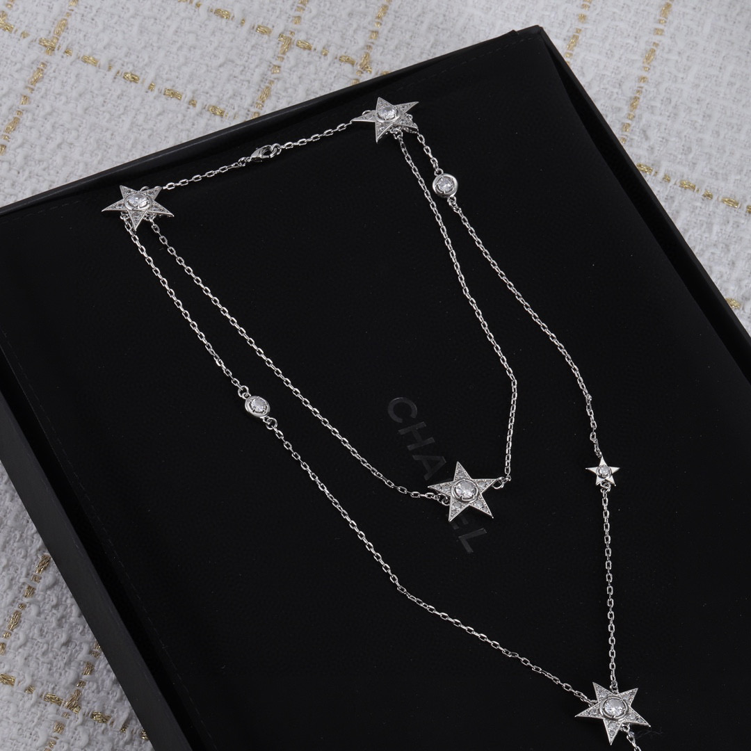 CCN383 CC Pendant Necklace - ccjewelryacc