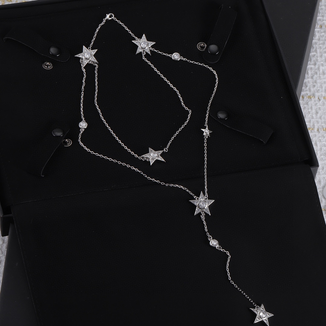 CCN383 CC Pendant Necklace - ccjewelryacc