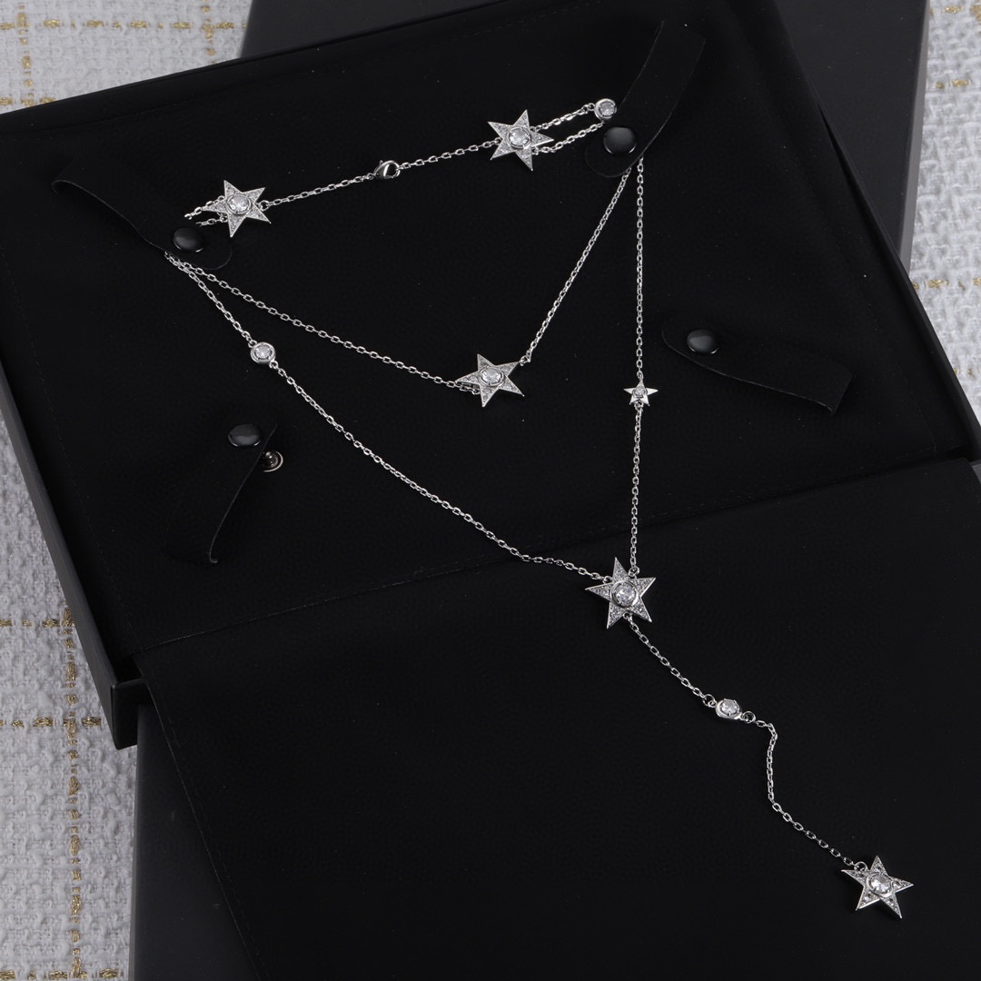 CCN383 CC Pendant Necklace - ccjewelryacc