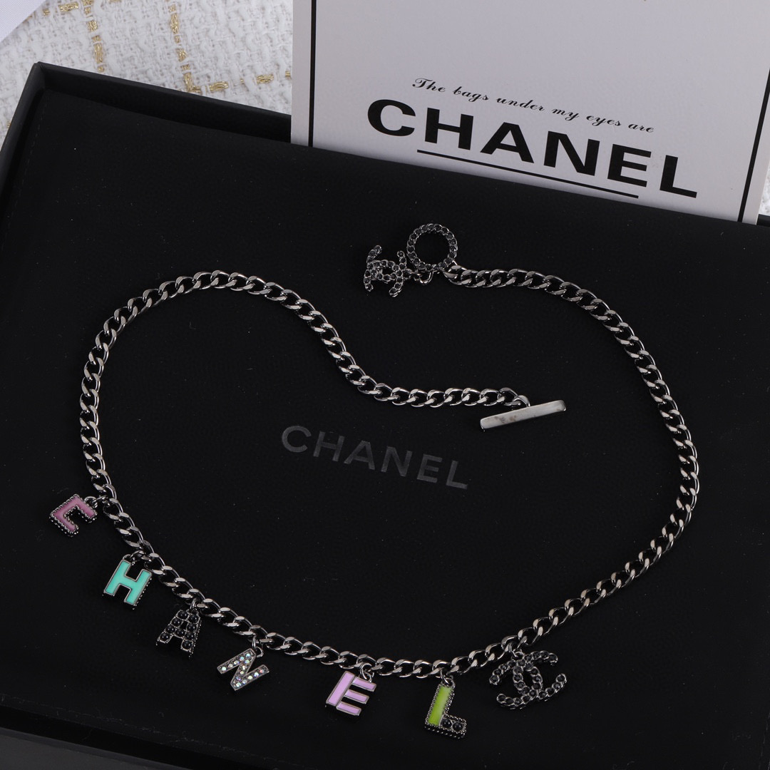 CCN366 CC Pendant Necklace - ccjewelryacc