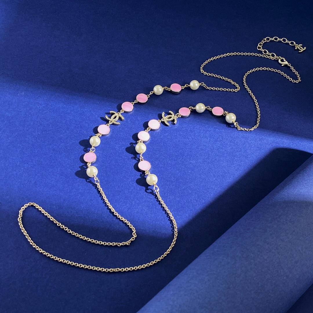 CCL332 CC long chain Necklace cc sweater chain - ccjewelryacc