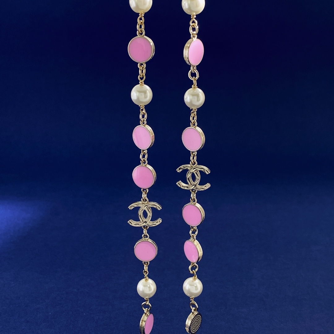 CCL332 CC long chain Necklace cc sweater chain - ccjewelryacc