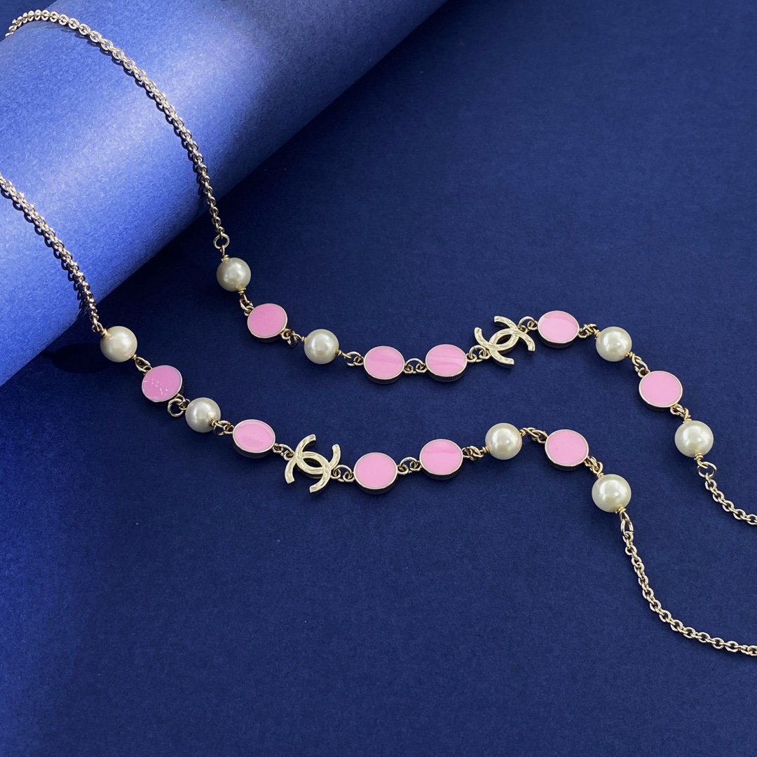 CCL332 CC long chain Necklace cc sweater chain - ccjewelryacc