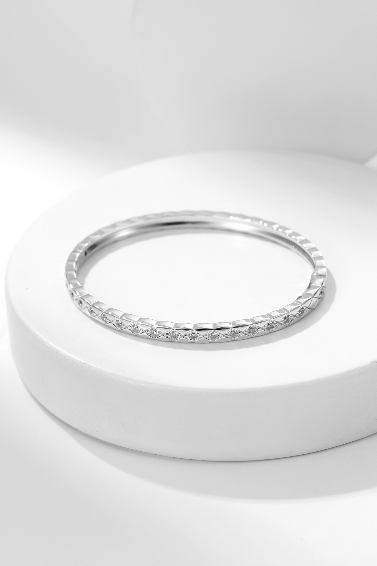 CCS113 Narrow Mini COCO Crush Bangle Bracelet - ccjewelryacc