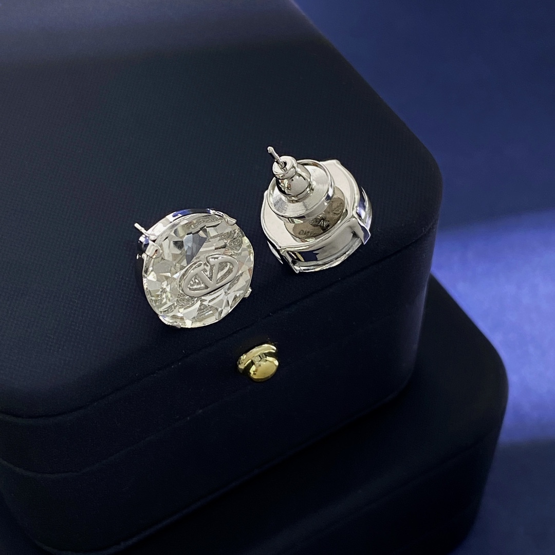 VTE026 Valentino diamond earrings - ccjewelryacc