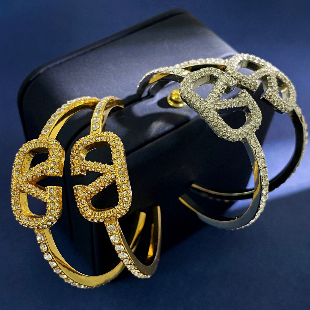 VTE125 Valentino Garavani VLogo Signature hoop earrings - ccjewelryacc