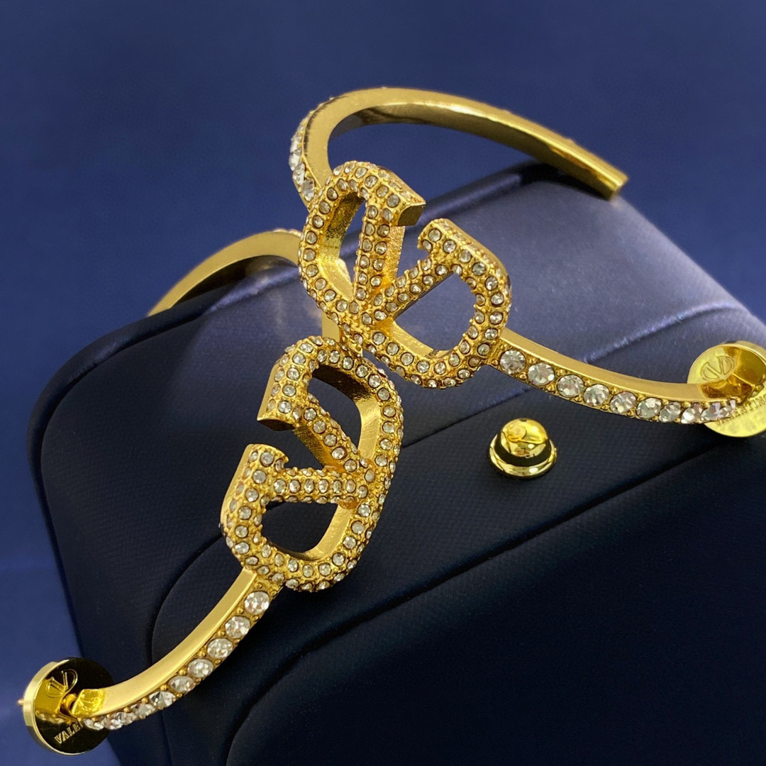 VTE125 Valentino Garavani VLogo Signature hoop earrings - ccjewelryacc