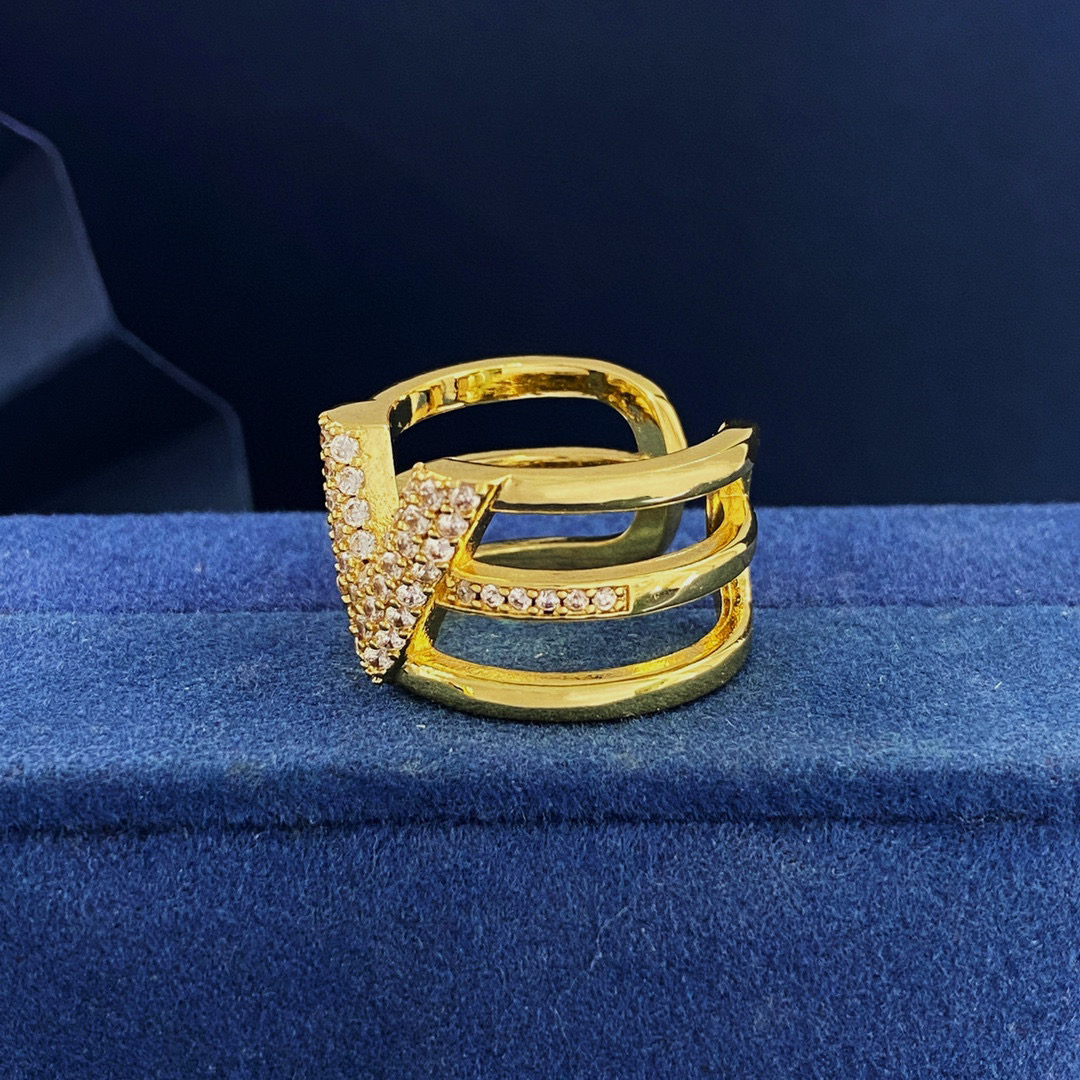 VTR020 VALENTINO GARAVANI VLOGO Ring - ccjewelryacc