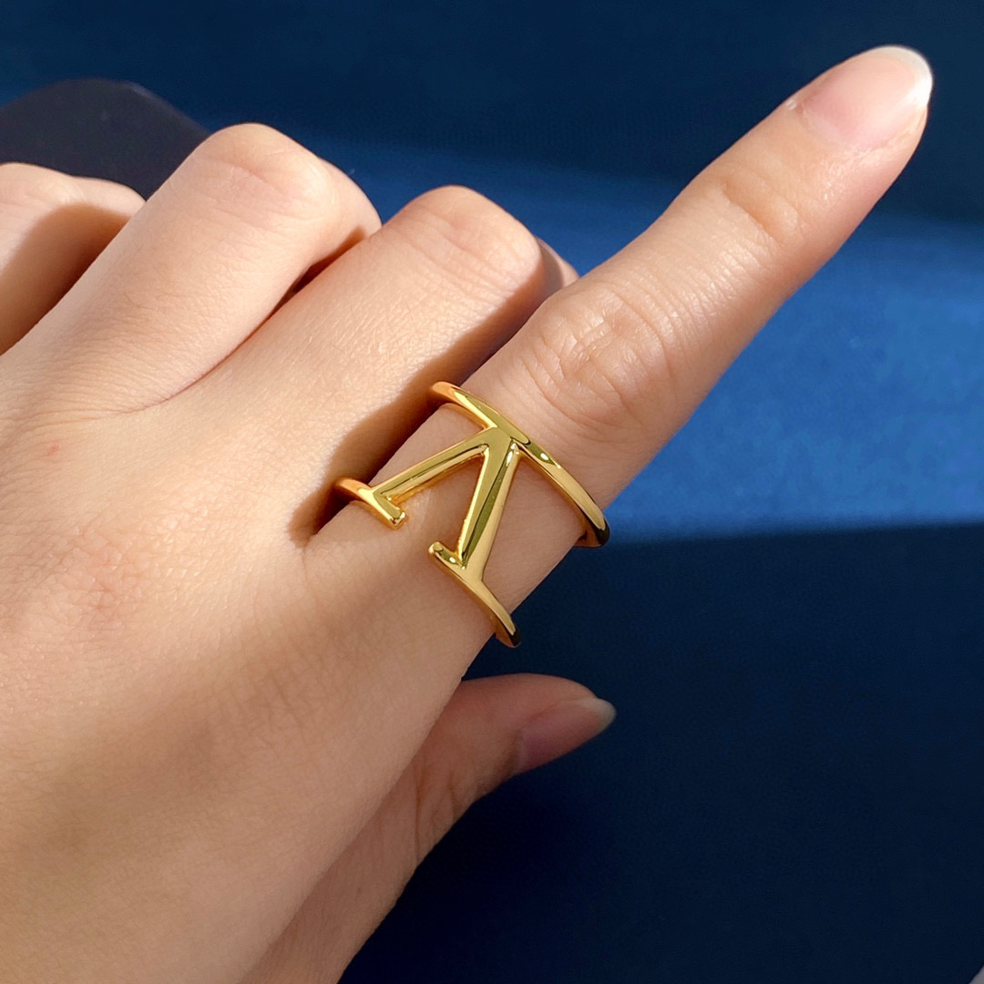 VTR015  Vlogo Signature Metal Ring - ccjewelryacc
