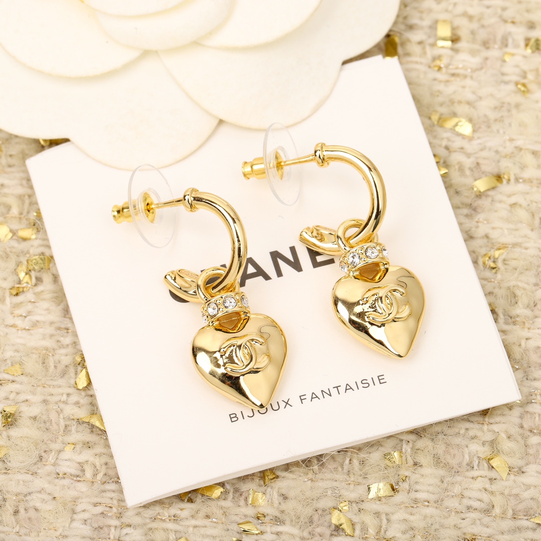 CCN272 24P Heart pearl necklace CC choker Necklace bracelet earring Jewerly set - ccjewelryacc