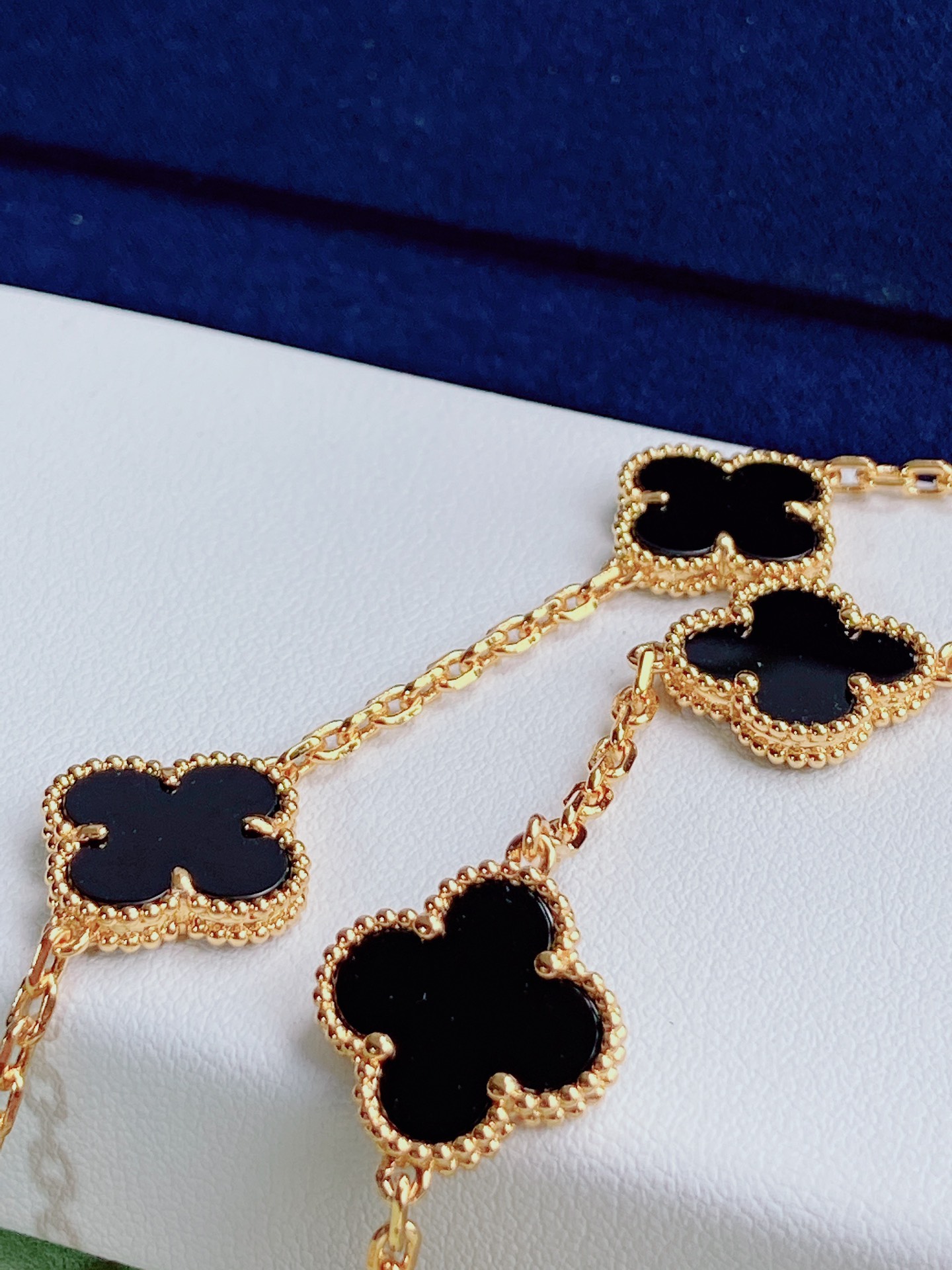 VCN075 Vintage Alhambra necklace 10 motifs - ccjewelryacc