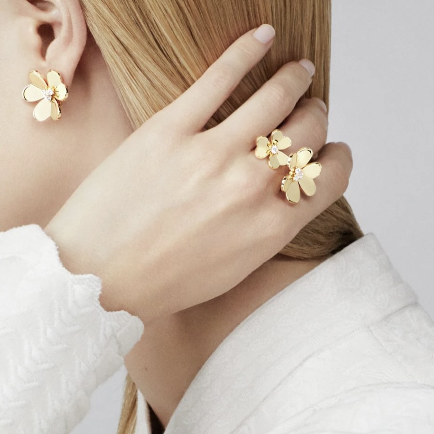 VCE011L VCA frivole earring Clips Large model - ccjewelryacc