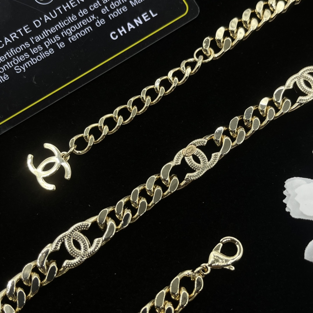 CCN399 Dopamine Color CC Choker Necklace - ccjewelryacc