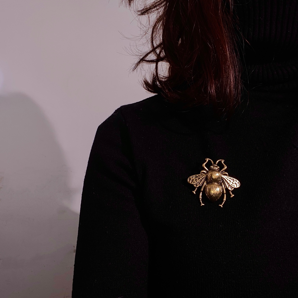 GGB020 Vintage GG Bee brooch pin - ccjewelryacc