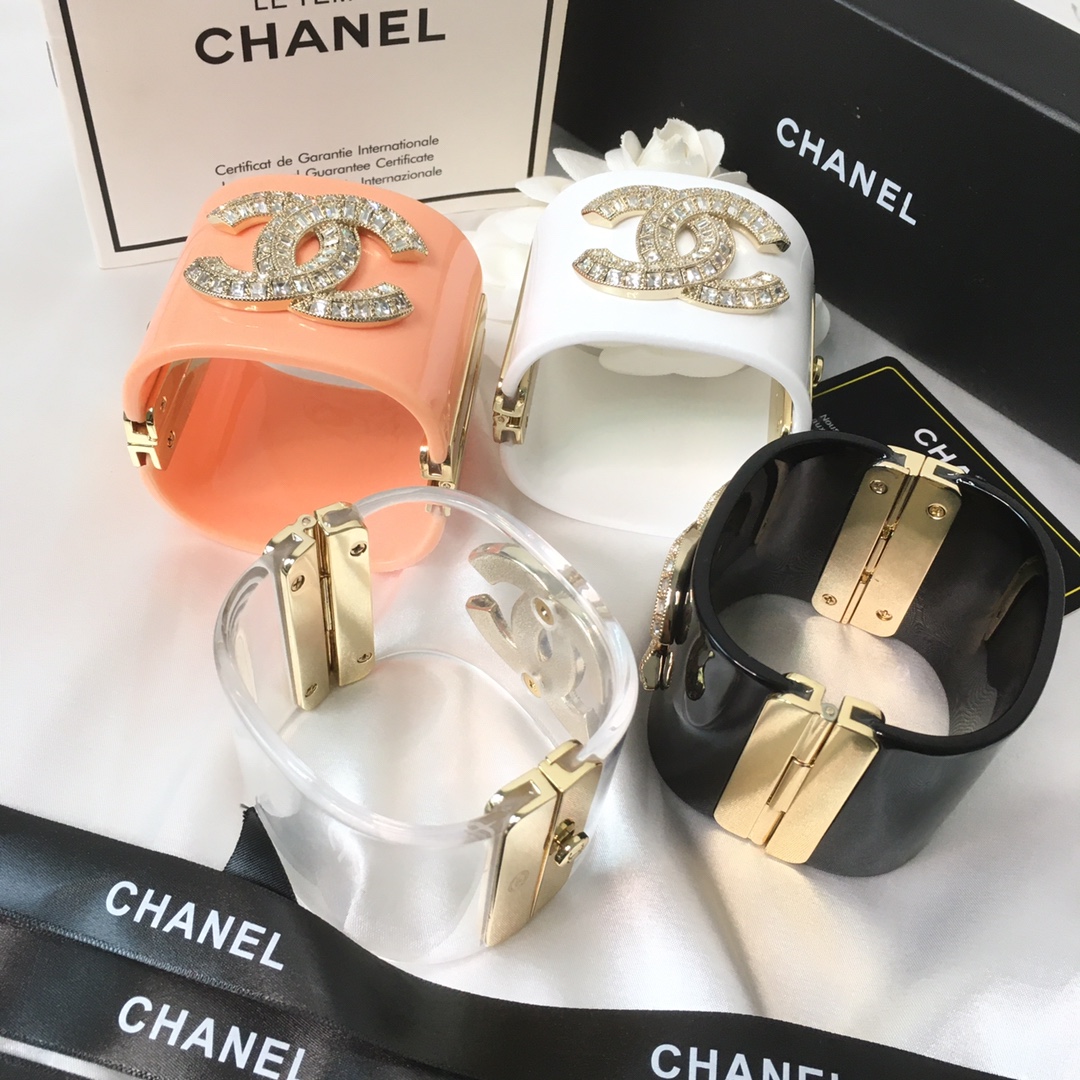 CCS054 CC acrylic cuff Bracelet - ccjewelryacc