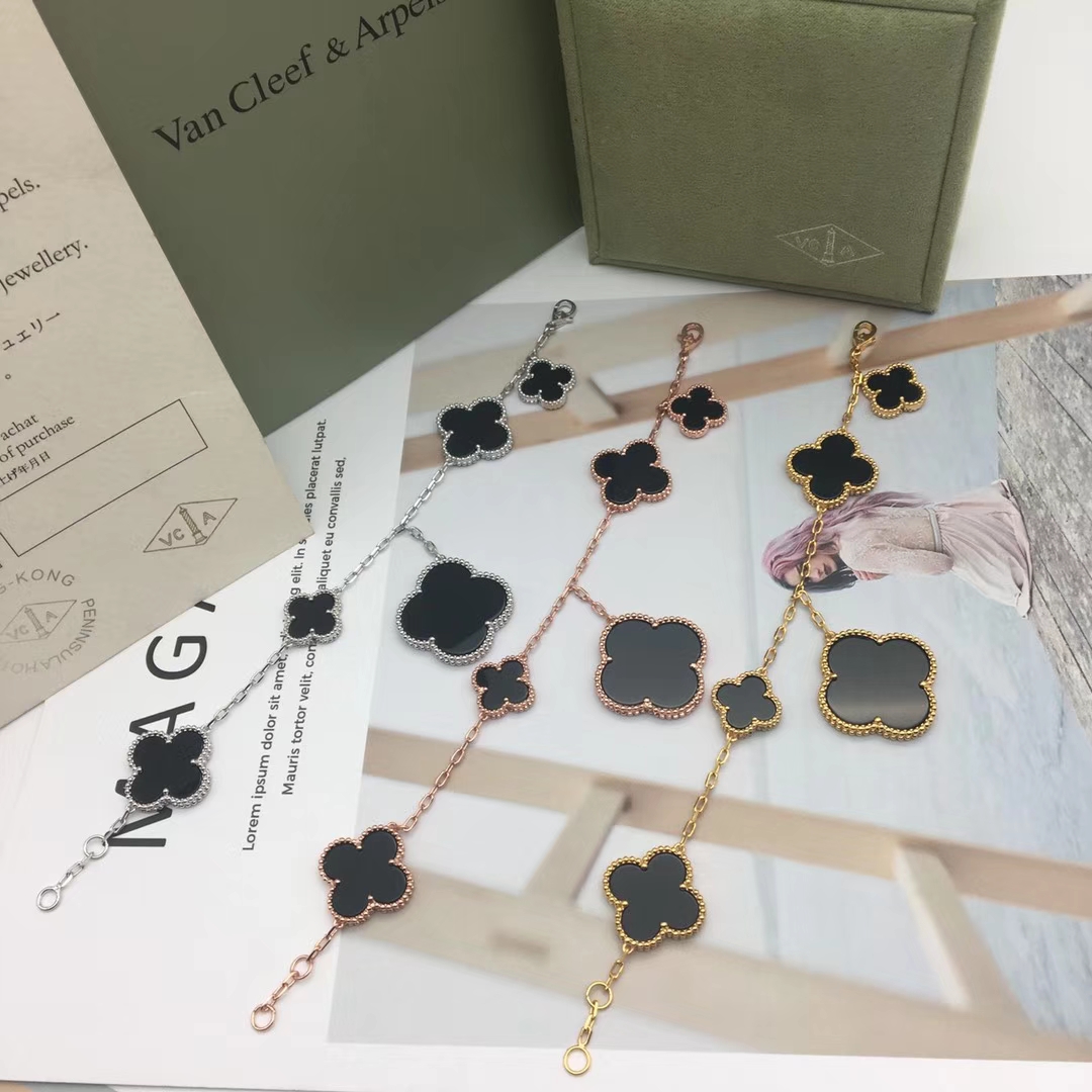 VCS015 Van cleef magic alhambra bracelet 5 motifs - ccjewelryacc