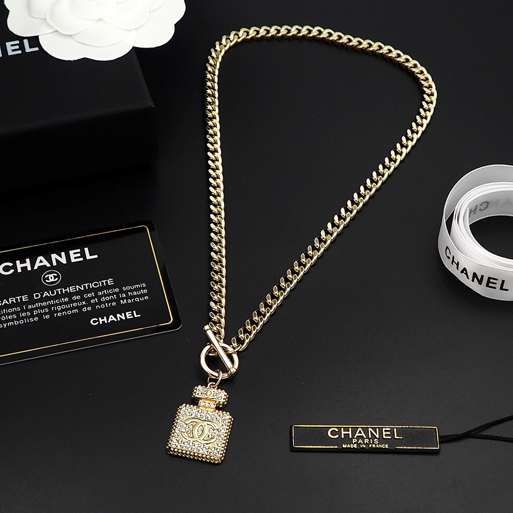 CCN137 cc necklace perfume bottle - ccjewelryacc