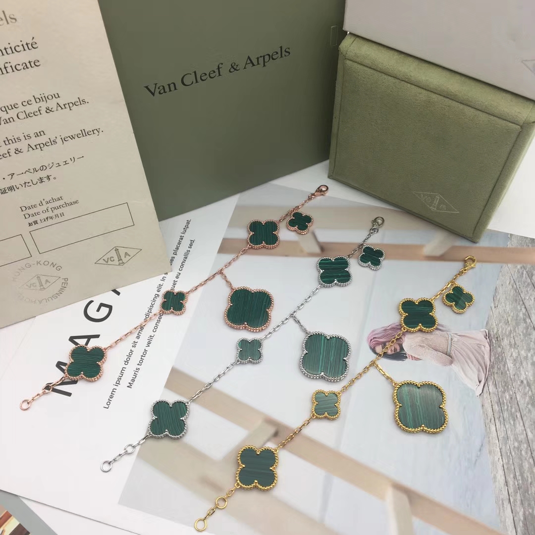 VCS015 Van cleef magic alhambra bracelet 5 motifs - ccjewelryacc
