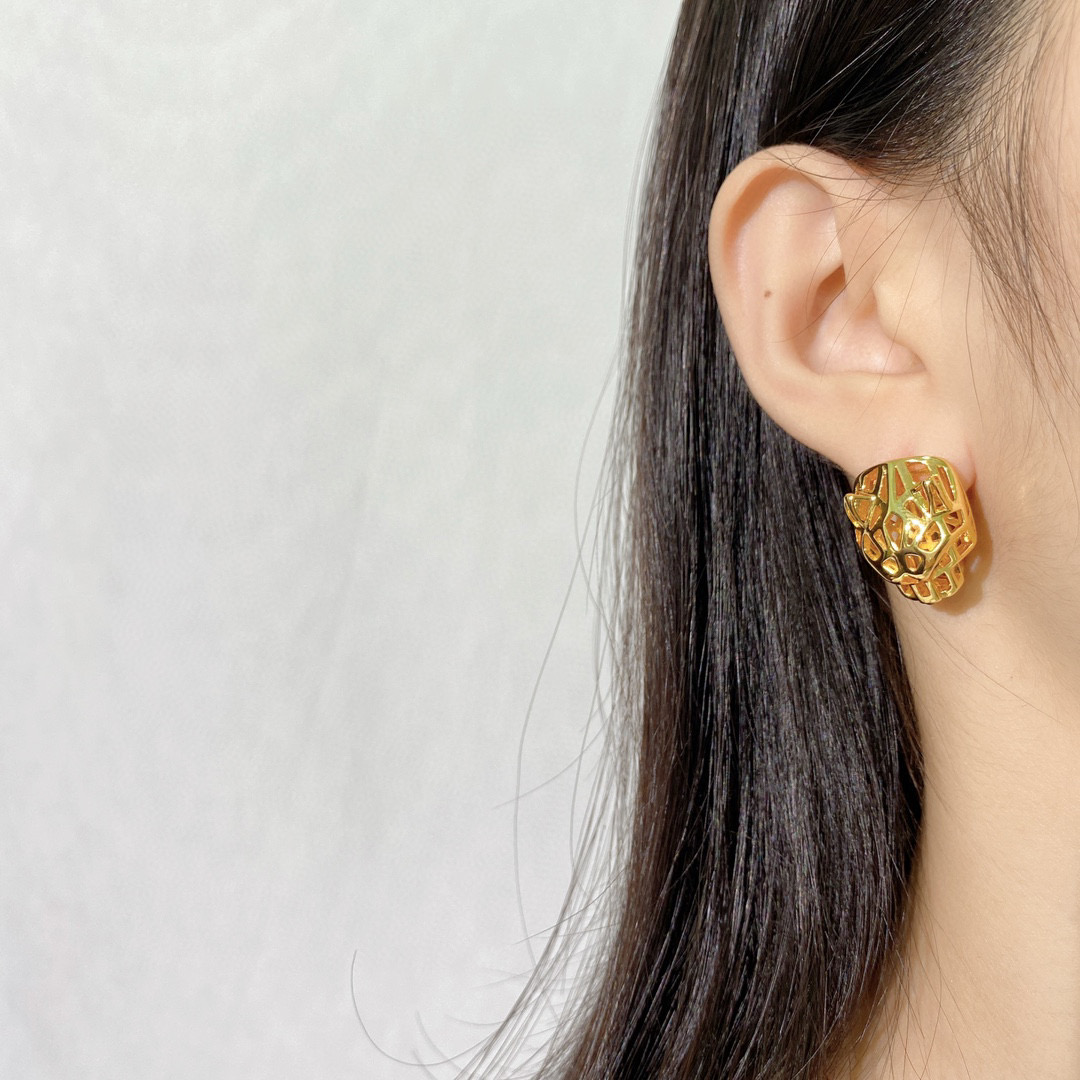 CTE021 Panthere de Cartier earring clip - ccjewelryacc