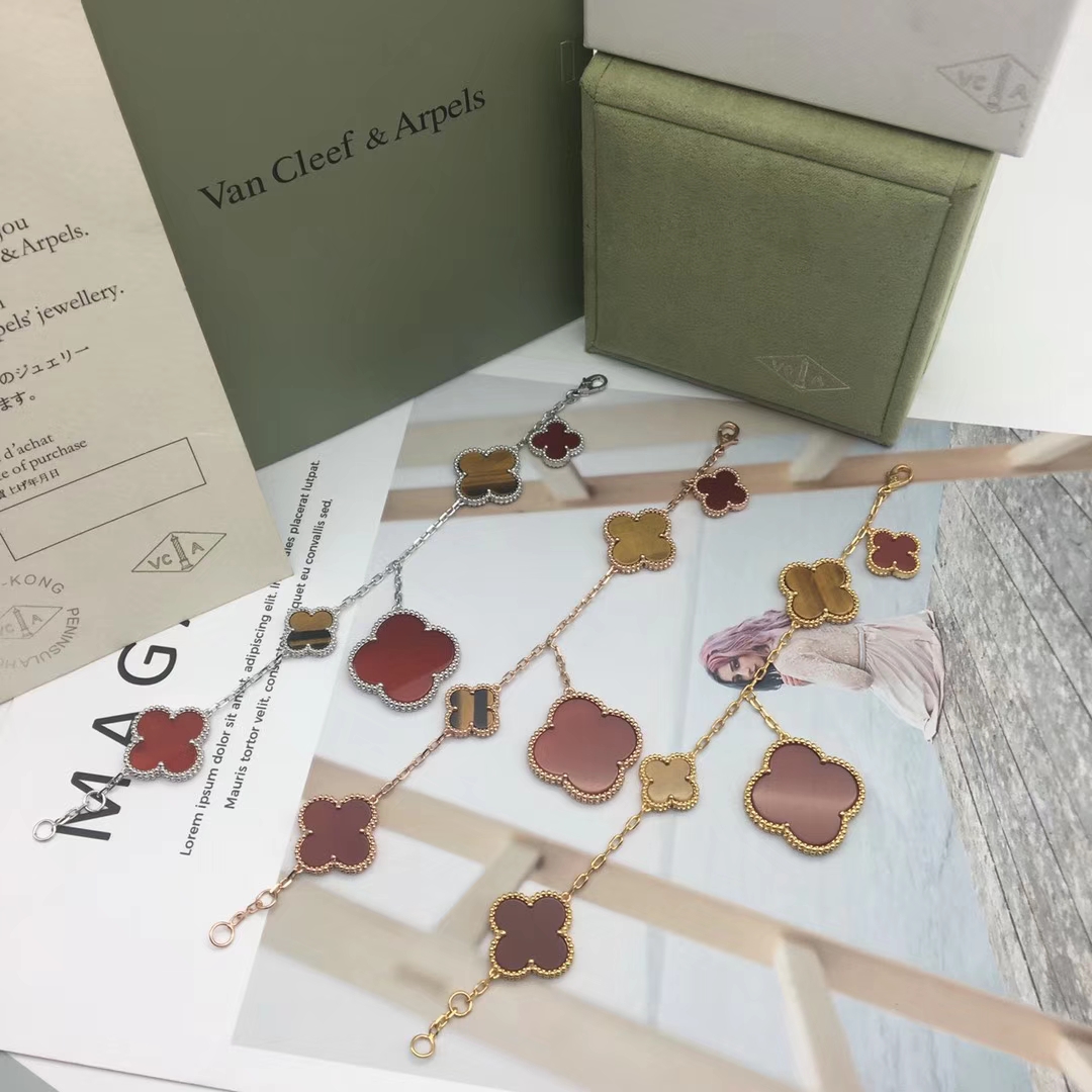 VCS015 Van cleef magic alhambra bracelet 5 motifs - ccjewelryacc