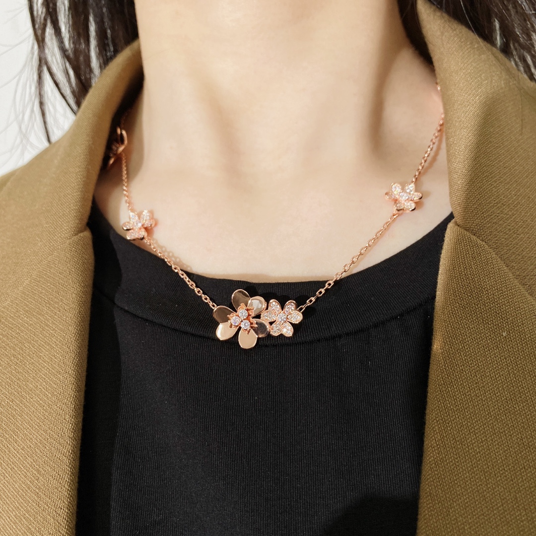 VCN008 VCA frivole necklace 8 Motif - ccjewelryacc