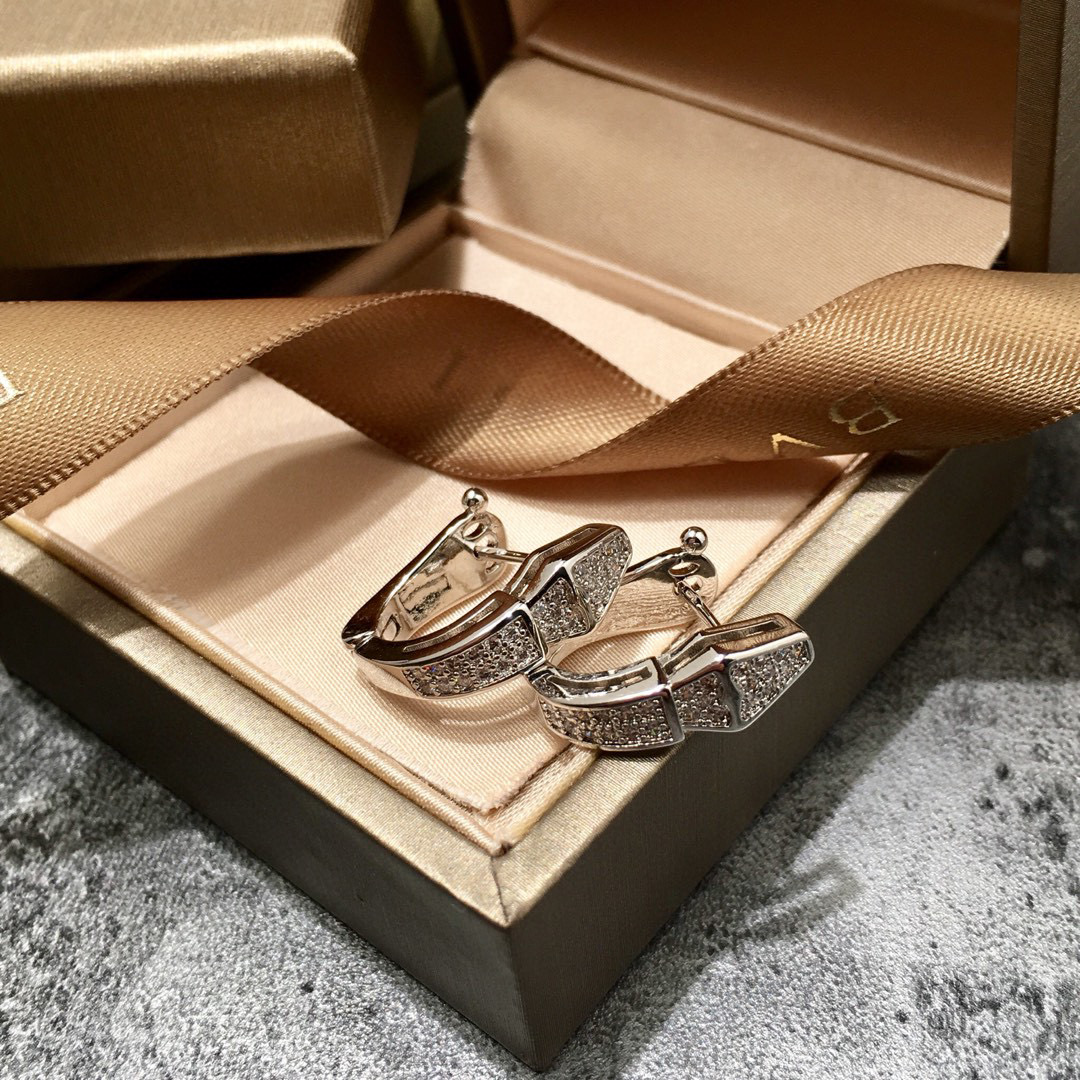 BGE006 Serpenti viper earrings Clip - ccjewelryacc