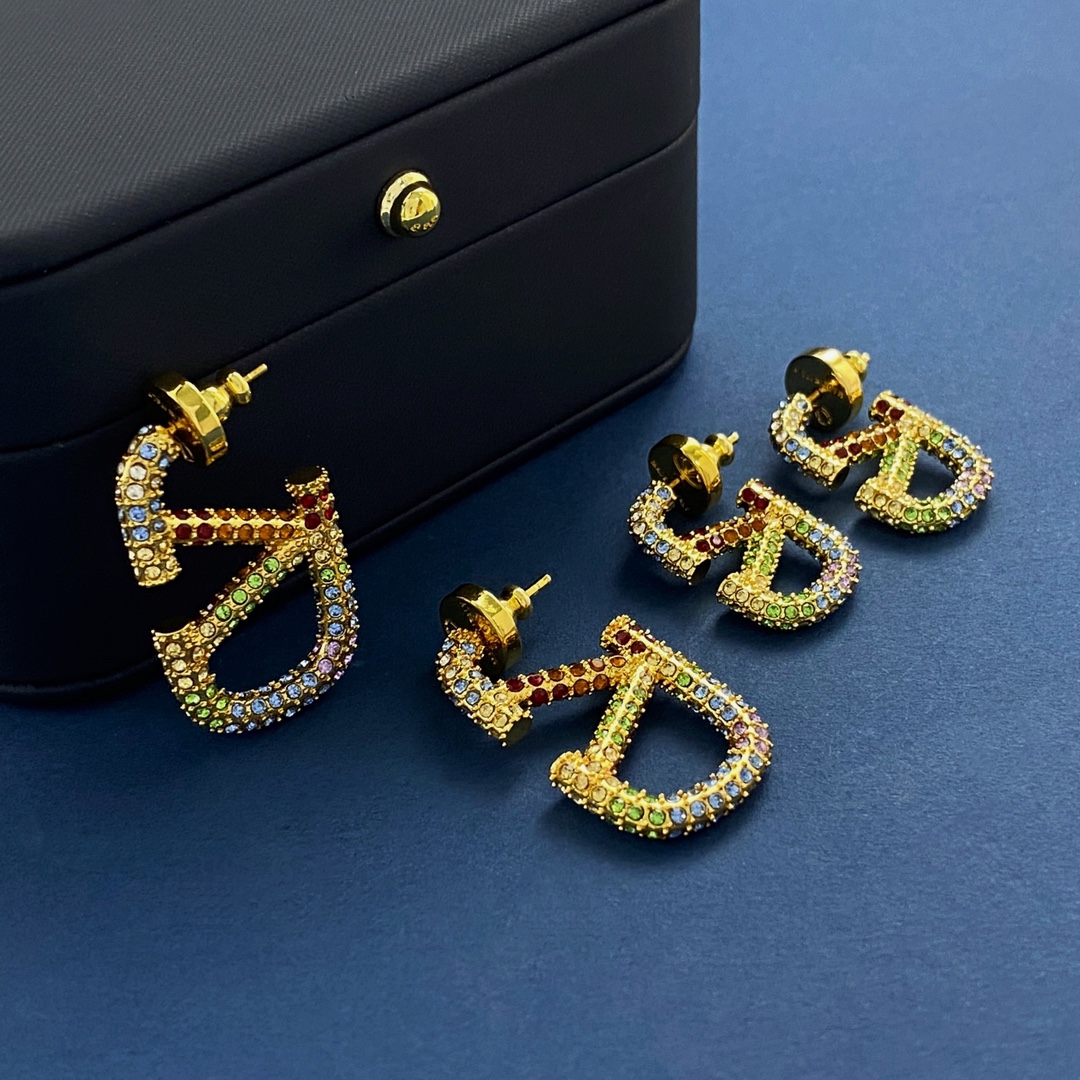 VTE039 valentino vlogo signature earrings - ccjewelryacc