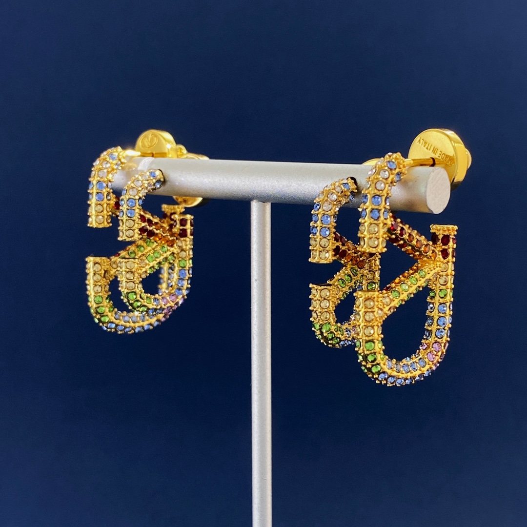 VTE039 valentino vlogo signature earrings - ccjewelryacc