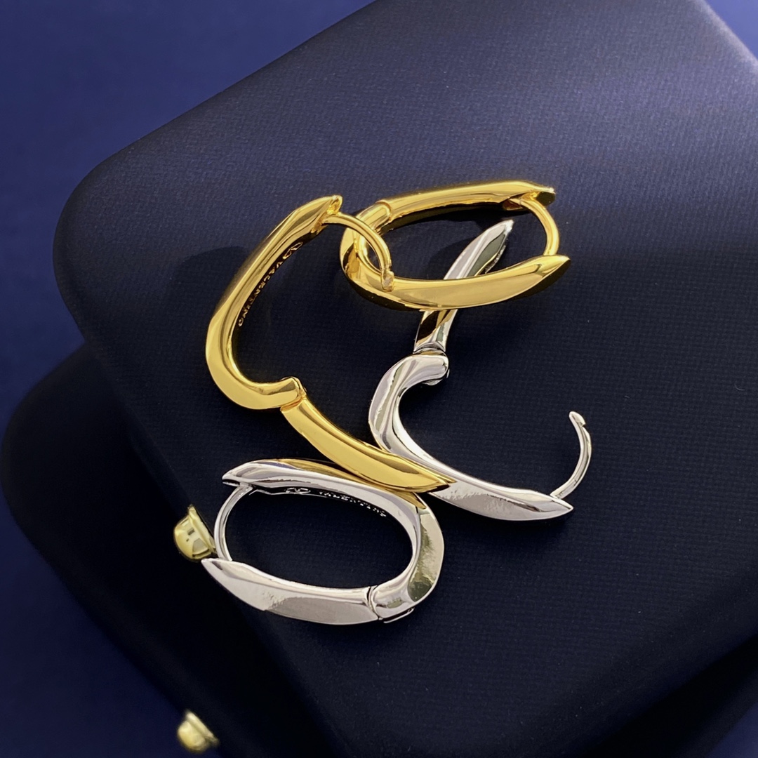 VTE016 vlogo earrings - ccjewelryacc