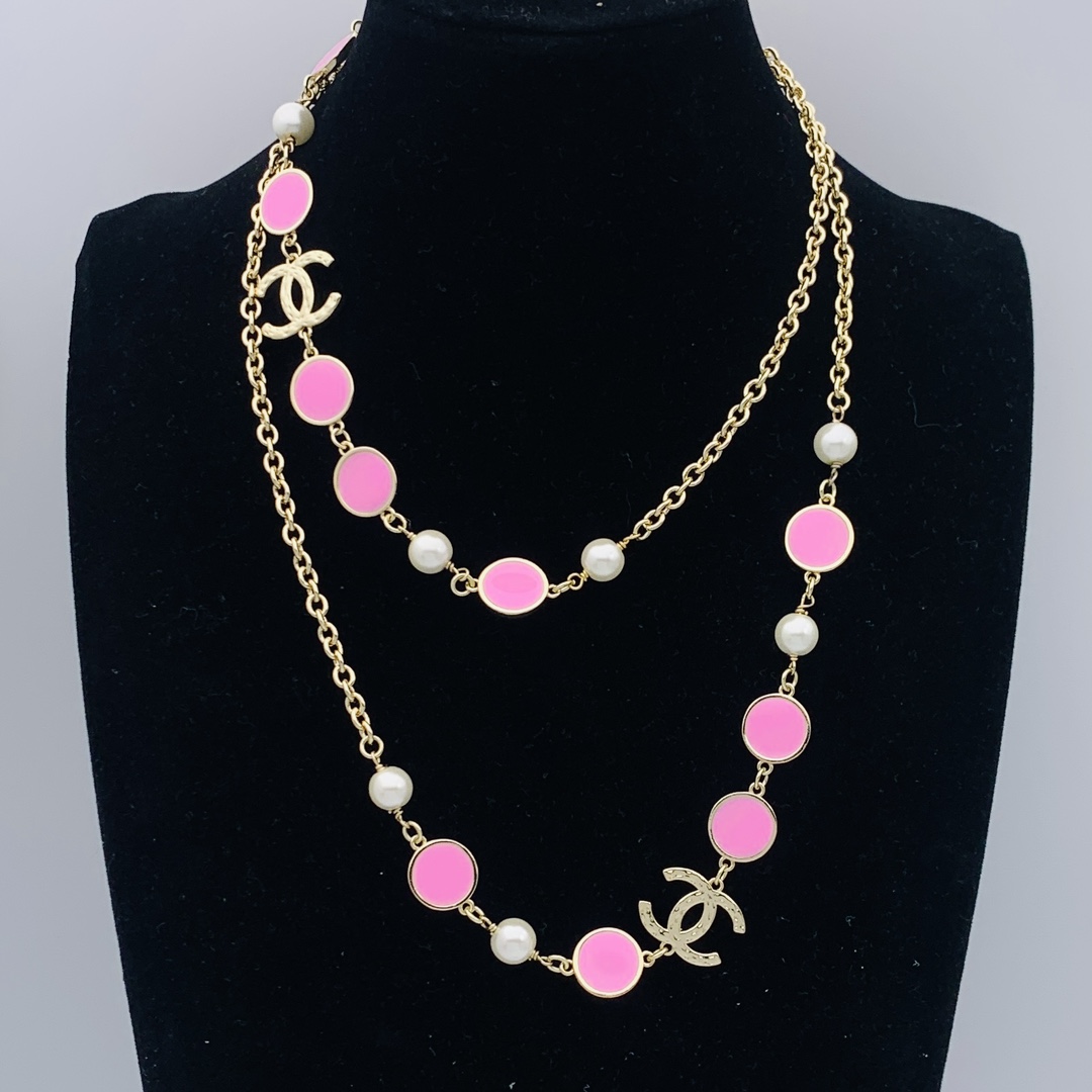 CCL332 CC long chain Necklace cc sweater chain - ccjewelryacc