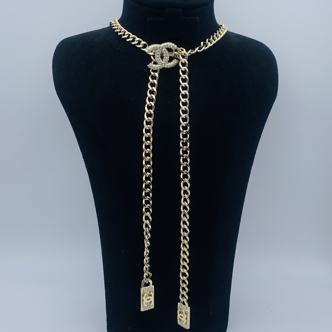 CCN422 CC chain necklace - ccjewelryacc