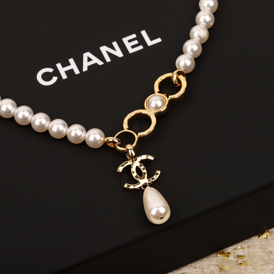 CCN421 CC chain necklace - ccjewelryacc